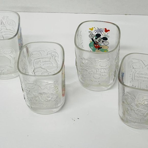 4 Glasses~ McDonalds Walt Disney World 2000 MAGIC KINGDOM ~ CELEBRATION~ - Picture 9 of 9